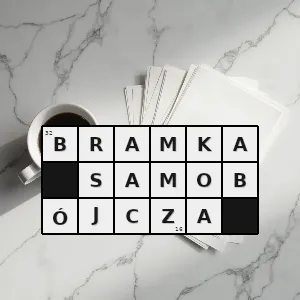 Hasło krzyżówkowe w sportach zespołowych skuteczny strzał w kierunku własnej bramki przypadkowe uderzenie lub zmiana toru lotu piłki którego efektem jest zdobycie gola punktu dla drużyny przeciwnej - bramka samobójcza – rozwiązanie, synonimy, podpowiedzi i definicje krzyżówkowe